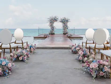 Beach Wedding Florist Cancun