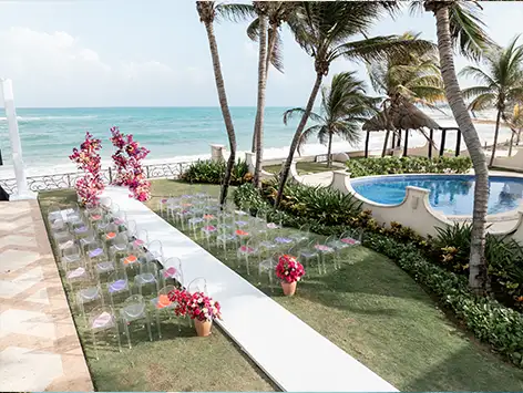 Beach Wedding Florist Cancun