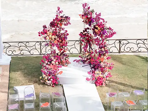 Beach Wedding Florist Cancun