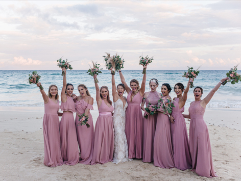 Beach Wedding Florist Playa del Carmen