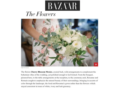 Harper's Bazaar — Cherry Blossom feature